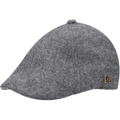 New Era Men's New England Patriots Peaky Duckbill Fitted Hat In Black
