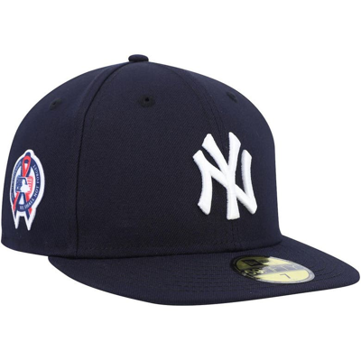 New Era Men's Navy New York Yankees 9/11 Memorial Side Patch 59fifty Fitted Hat