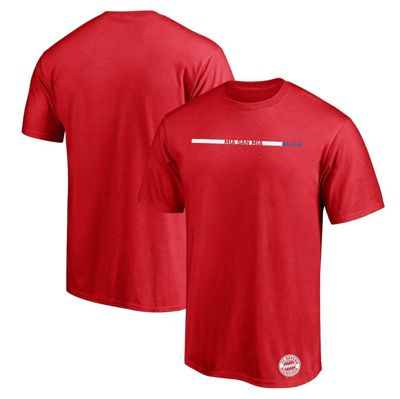 Fanatics Branded Red Bayern Munich Crossbar T-shirt