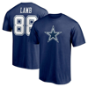 Fanatics Men's Ceedee Lamb Navy Dallas Cowboys Player Icon Name And Number T-shirt In Navy