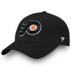 FANATICS FANATICS BRANDED BLACK PHILADELPHIA FLYERS CORE ADJUSTABLE HAT