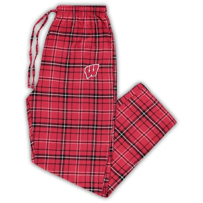 Concepts Sport Red Wisconsin Badgers Big & Tall Ultimate Pants
