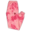 Fanatics Branded Red Chicago Bulls Big & Tall Wordmark Cloud Dye Jogger Pants In Red