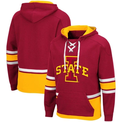 Colosseum Cardinal Iowa State Cyclones Lace Up 3.0 Pullover Hoodie