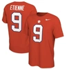 NIKE NIKE TRAVIS ETIENNE ORANGE CLEMSON TIGERS ALUMNI NAME & NUMBER T-SHIRT