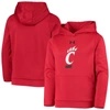 UNDER ARMOUR YOUTH UNDER ARMOUR RED CINCINNATI BEARCATS LOGO PULLOVER HOODIE
