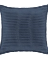 White Sand Pebble Beach European Sham Bedding In Indigo
