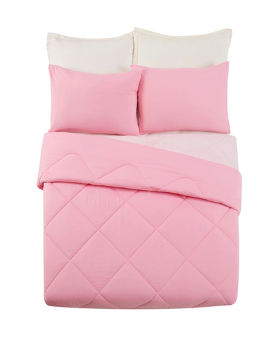 Urban Playground Olivia 2 Piece Comforter Set, Twin/ Twin Xl In Pink