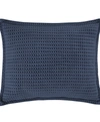 White Sand Pebble Beach European Sham Bedding In Indigo