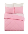 Urban Playground Olivia 2 Piece Comforter Set, Twin/twin Xl In Pink