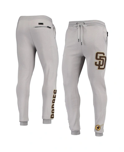 Pro Standard Men's Gray San Diego Padres Logo Jogger Pants