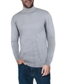 X-ray X Ray Casual Mock Neck Pullover Sweater In Light Heather Grey