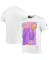 Mitchell & Ness Men's Vince Carter White Toronto Raptors Hardwood Classics Draft Day Colorwash T-shirt In White