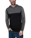 X-ray X Ray Color Block Pullover Hoodie Sweater In Grey