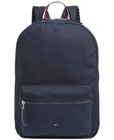 Tommy Hilfiger Men's Jackson Canvas Backpack In Sky Captain
