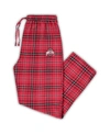 Concepts Sport Men's Scarlet Ohio State Buckeyes Big And Tall Ultimate Pants In Scarlet