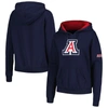 Stadium Athletic Women's  Navy Arizona Wildcats Big Logo Pullover Hoodie In Navy