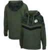 Colosseum Women's  Olive, Camo Clemson Tigers Oht Military-inspired Appreciation Extraction Chevron P In Olive