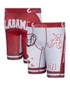 Ethika Youth Boys And Girls Gray, Crimson Alabama Crimson Tide Collegiate Schoolin' Boxers Briefs In Gray/crimson
