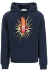 LANVIN LANVIN HEART PRINT HOODIE