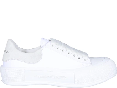 Alexander Mcqueen Skate Sneakers In White