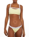 Onia Leila Bikini Bottoms In Yellow