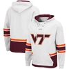 COLOSSEUM COLOSSEUM WHITE VIRGINIA TECH HOKIES LACE UP 3.0 PULLOVER HOODIE