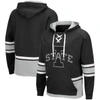 Colosseum Black Iowa State Cyclones Lace Up 3.0 Pullover Hoodie In Black