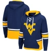 COLOSSEUM COLOSSEUM NAVY WEST VIRGINIA MOUNTAINEERS LACE UP 3.0 PULLOVER HOODIE