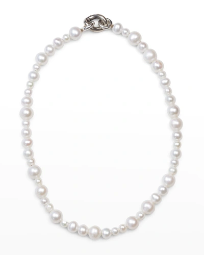 M Cohen Men's Perlina Pearl Necklace