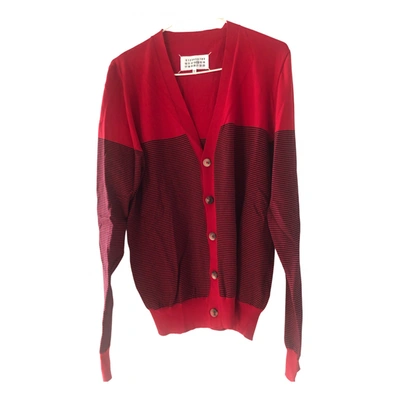 Pre-owned Maison Margiela Wool Knitwear & Sweatshirt In Red