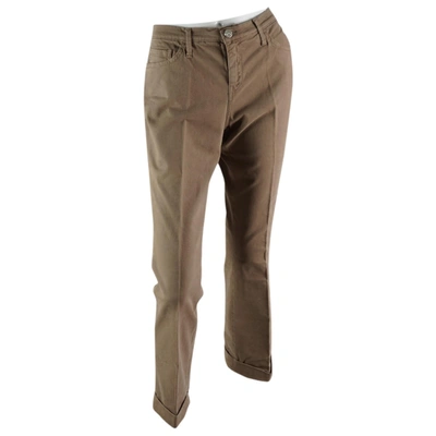Pre-owned Kaos Chino Pants In Brown