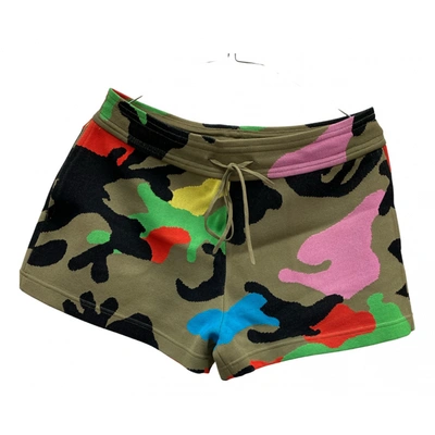 Pre-owned Valentino Shorts In Multicolour