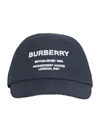 BURBERRY KIDS COTTON HORSEFERRY PRINT BASEBALL CAP