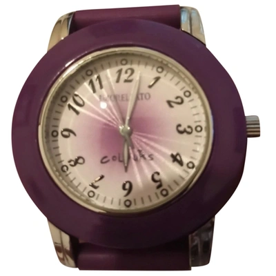 Pre-owned Morellato Watch In Purple