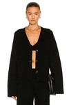 Lisa Yang Danni Patch-pocket Cashmere Cardigan In Black