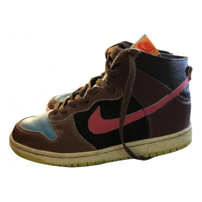 Pre-owned Nike X Undefeated High Trainers In Multicolour
