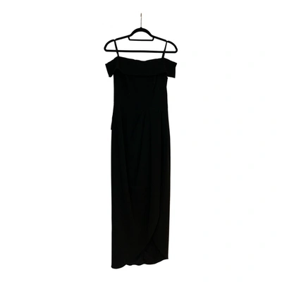 Pre-owned Bhldn Maxi Dress In Black