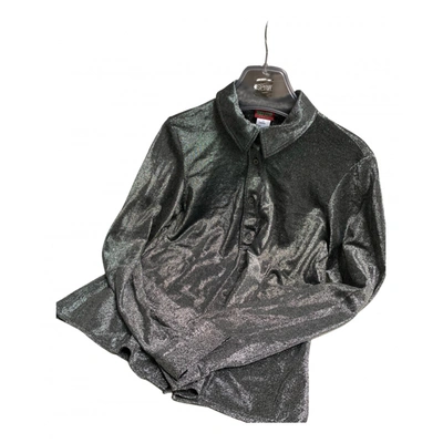 Pre-owned Kenzo Glitter Jacket In Metallic