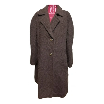 Pre-owned Ballantyne Wool Coat In Brown