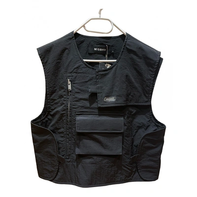 Pre-owned Misbhv Vest In Black