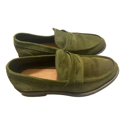 Pre-owned Dsquared2 Flats In Green