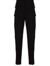 GIVENCHY ZIP-CUFF SKINNY TROUSERS