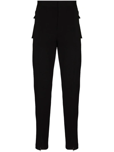 Givenchy Zip-cuff Skinny Trousers In Black