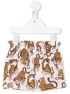 Kenzo Graphic-print Elasticated-waistband Shorts In White