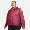 Nike Essential Women's Running Jacket In Pomegranate