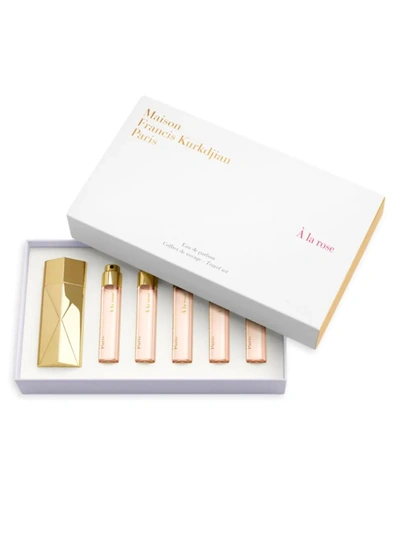 Maison Francis Kurkdjian Women's À La Rose 5-piece Eau De Parfum Set & Globetrotter Case
