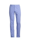 Peter Millar Eb66 Performance Five-pocket Pants In Blue