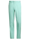 Peter Millar Eb66 Performance Five-pocket Pants In Teal