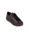 GIVENCHY LITTLE KID'S & KID'S 4 G EMBOSSED LEATHER SNEAKERS